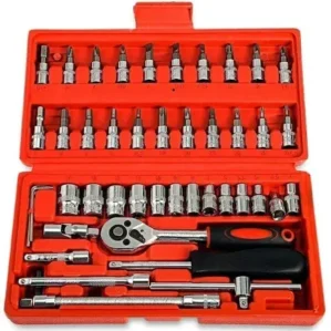 Zaptec 46  Socket Set Goti Pana with Ratchet Wrench
