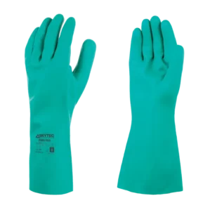 Multipurpose Nitrile Solvent Chemical Resistant Rubber Hand Gloves
