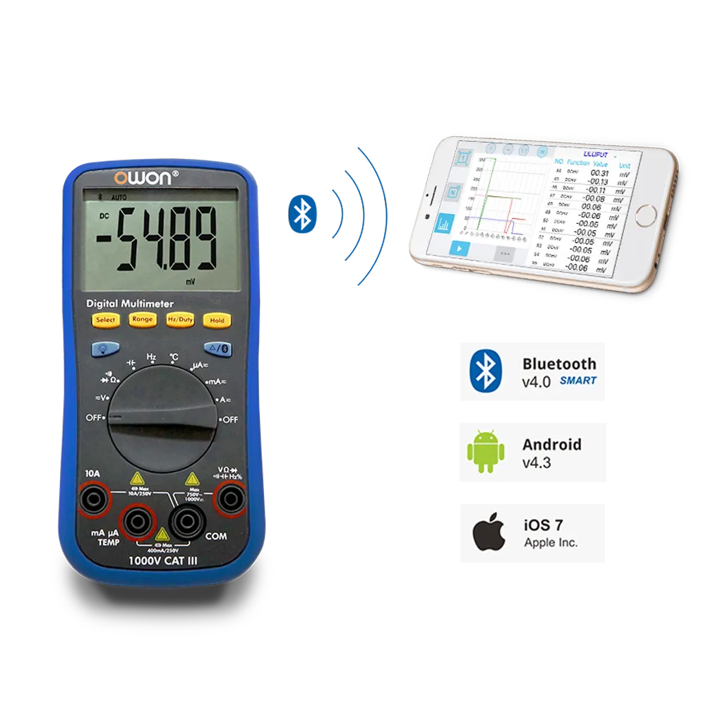 Digital Multimeter with Bluetooth